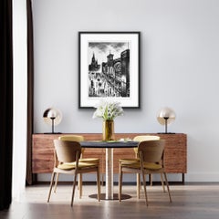 London King’s Cross, Cityscape Art, Limited Edition London Print, Commuter Art
