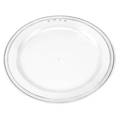 Plato de plata de ley del siglo XVII John Dygle