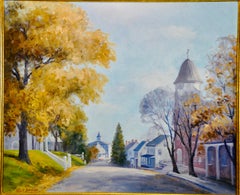 John E Berninger "Church Street",  1940