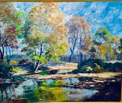 John E Berninger "Fall Along The Little Lehigh", 1940