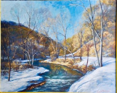 John E Berninger "Winter Snow", 1940