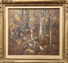 "Through the Woods" John E. Costigan, Early 20th Century Landscape Painting