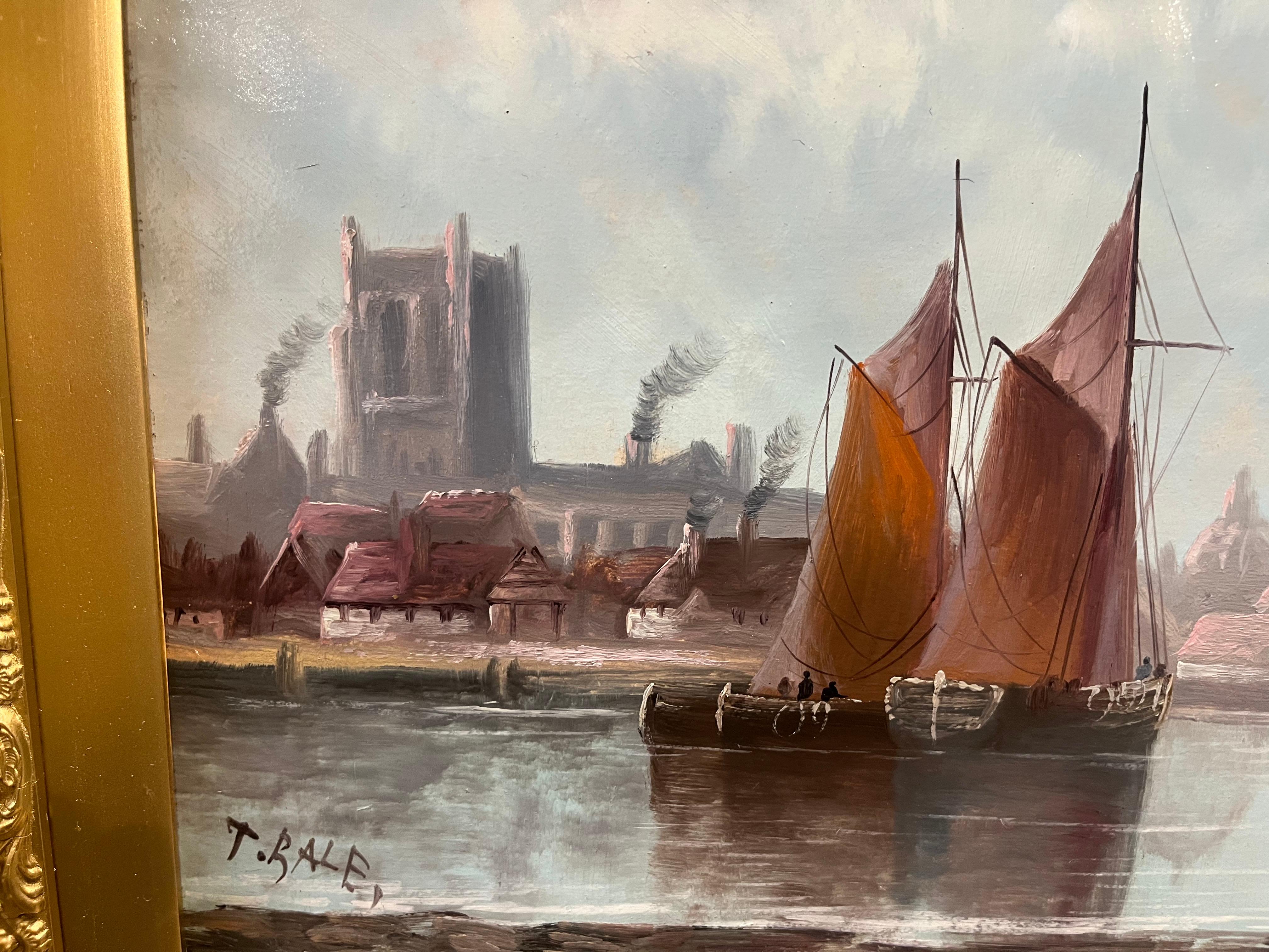 ÉNORME PEINTURE À L'HUILE DU MAJEUR John E. Bale FINE MASTER 19ème siècle ÉCOLE BRITANNIQUE en vente 6