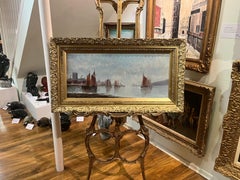 HUGE OIL PAINTING von MAJOR John E.Bale FINE MASTER 19. Jahrhundert BRITISH SCHOOL