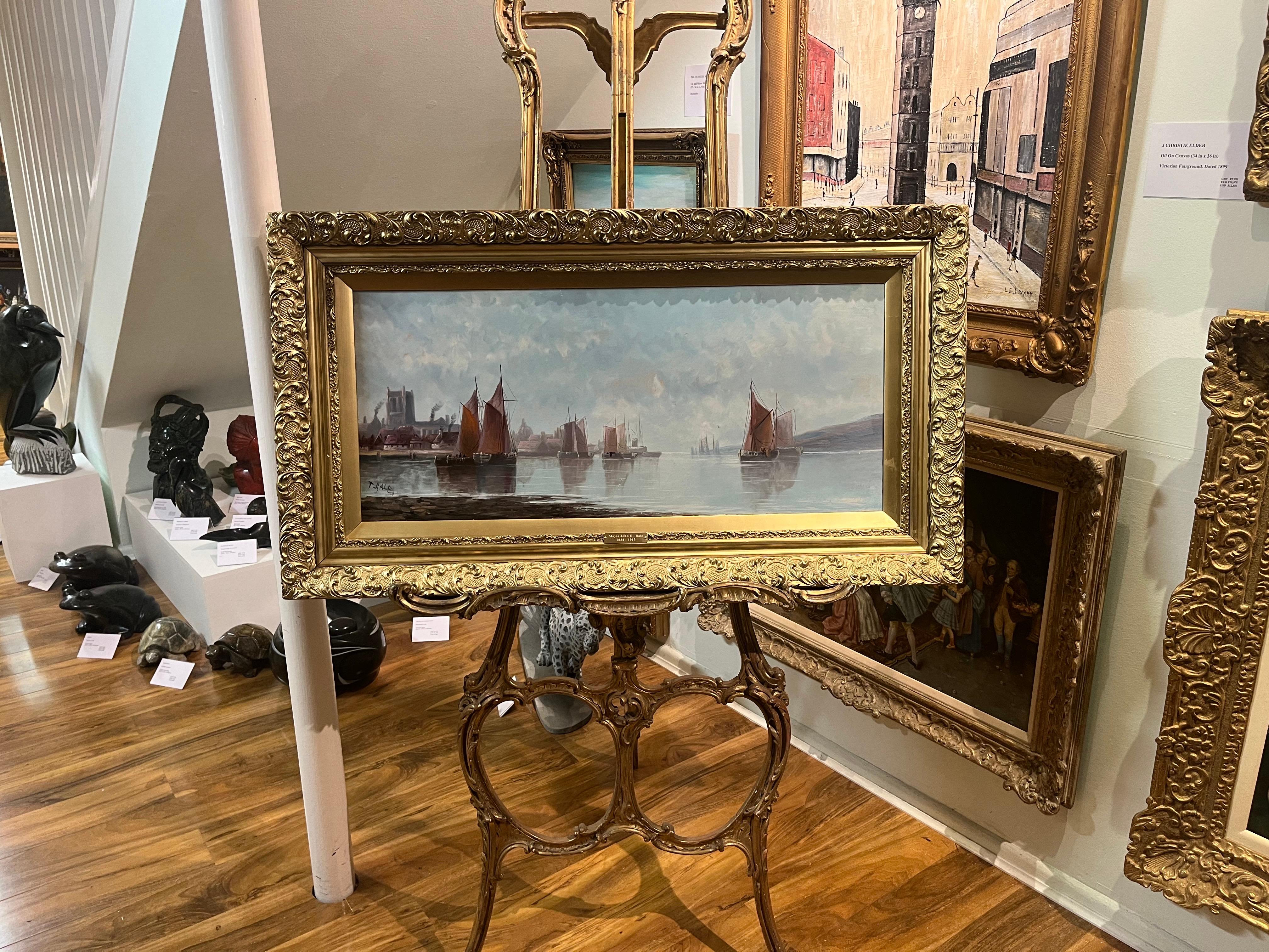 ÉNORME PEINTURE À L'HUILE DU MAJEUR John E. Bale FINE MASTER 19ème siècle ÉCOLE BRITANNIQUE en vente 15