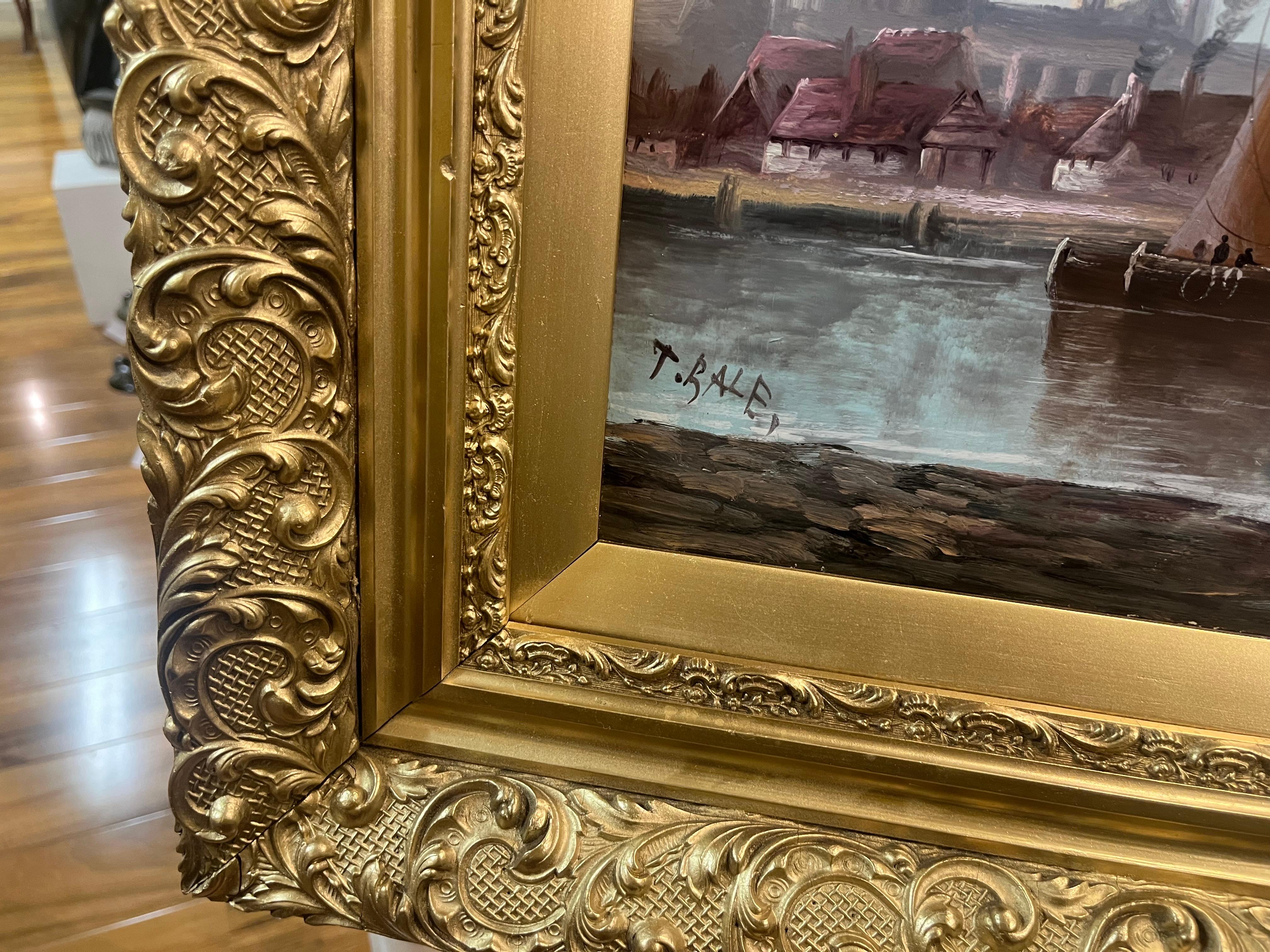 ÉNORME PEINTURE À L'HUILE DU MAJEUR John E. Bale FINE MASTER 19ème siècle ÉCOLE BRITANNIQUE en vente 3