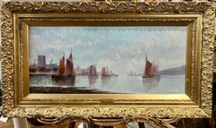 HUGE OIL PAINTING von MAJOR John E.Bale FINE MASTER 19. Jahrhundert BRITISH SCHOOL