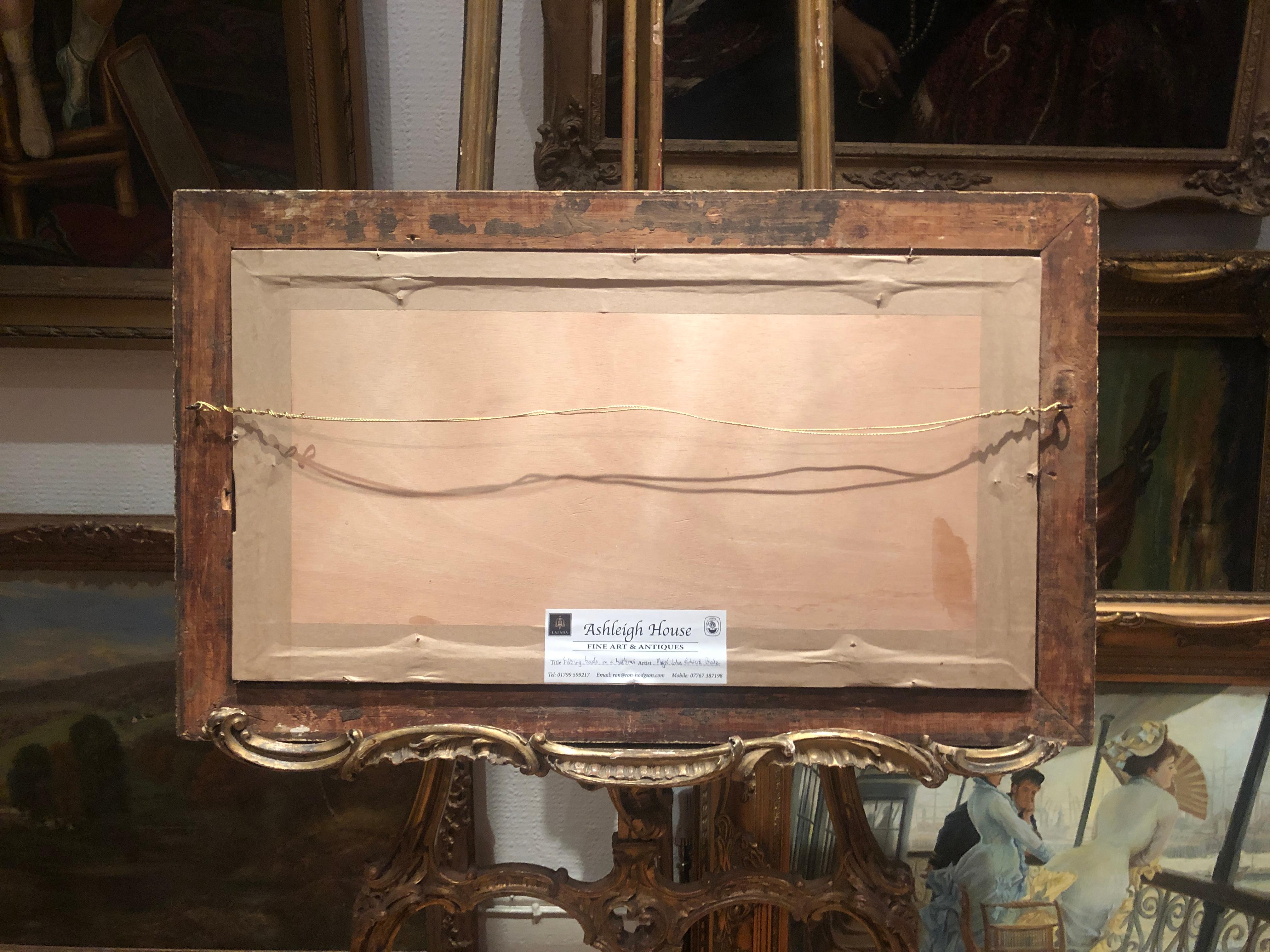 PITTURA AD OLIO A cura di MAJOR John E . Bale OLD FINE MASTER 19° secolo SCUOLA BRITANNICA in vendita 4