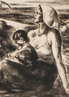 Corte Foddor grabado original de 1938 por John Costigan