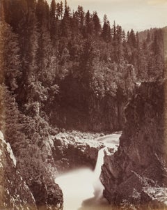 Cashmere. Sind Valley; View of the Cataract of Haribal, 1870s