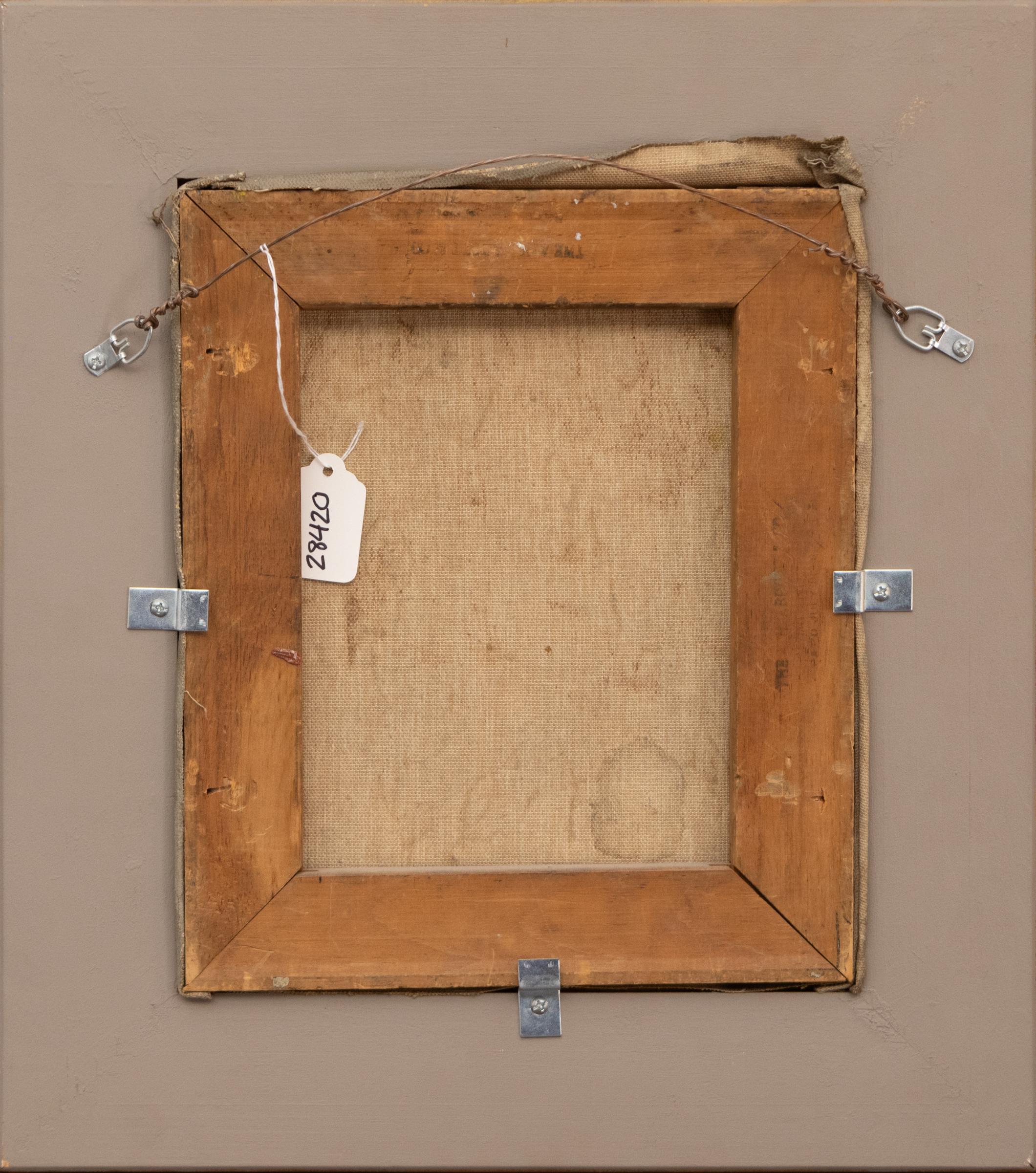 This charming 1920s oil on canvas by celebrated Colorado modernist John E. Thompson (1882–1966) beautifully captures the quiet majesty of the Rocky Mountain landscape. Signed lower left, the painting reflects Thompson’s early influence on the