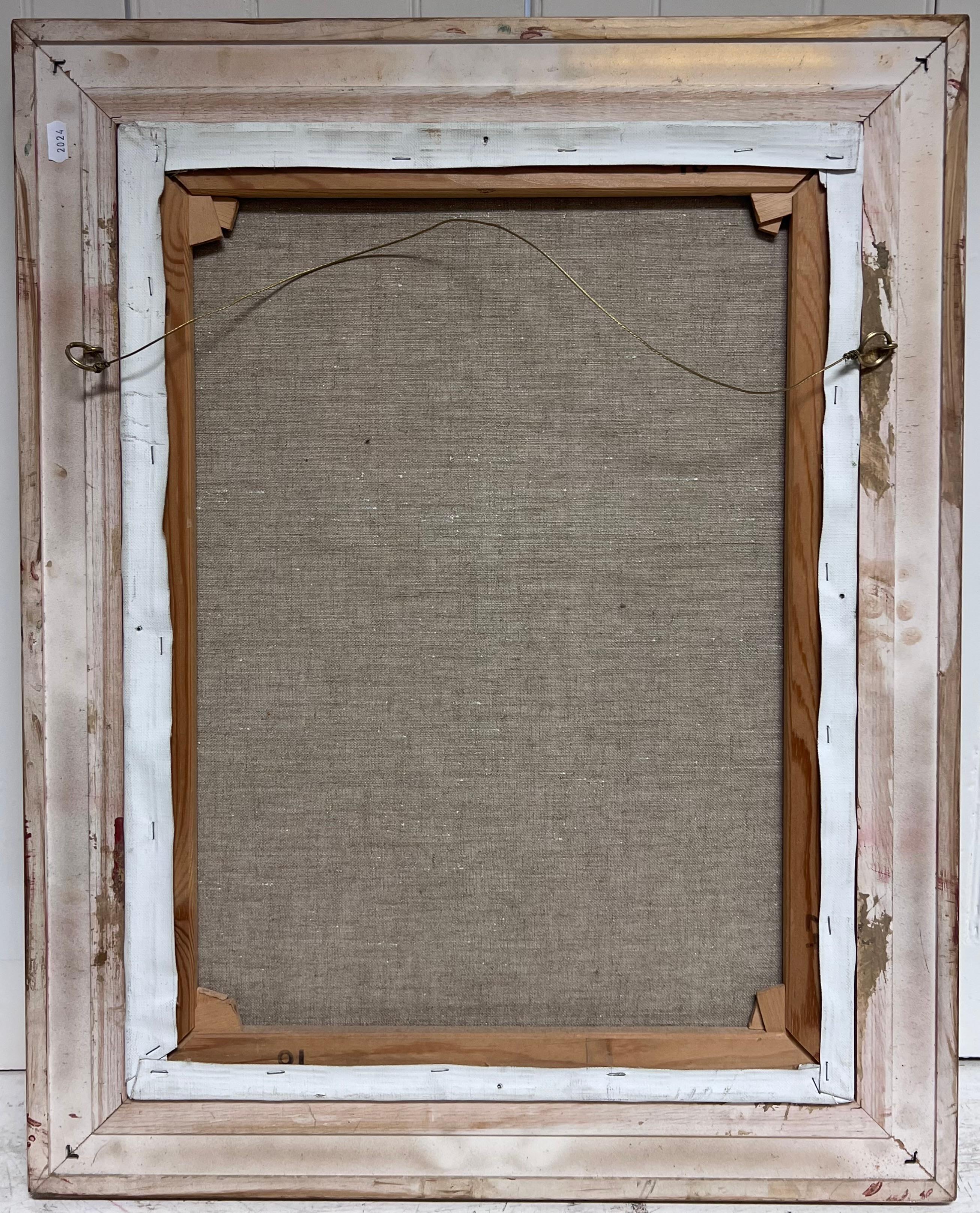 Der Holzfäller Traditionelles englisches Landleben Porträtgemälde Signiert Öl im Angebot 1