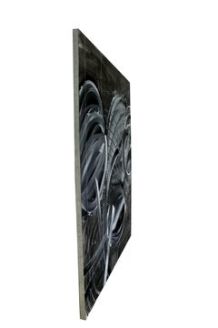 John Egner My Pride 1982 Firmato Pittura acrilica contemporanea astratta su tela