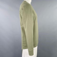 JOHN ELLIOTT Felpa girocollo in Greene & Greene Green taglia L