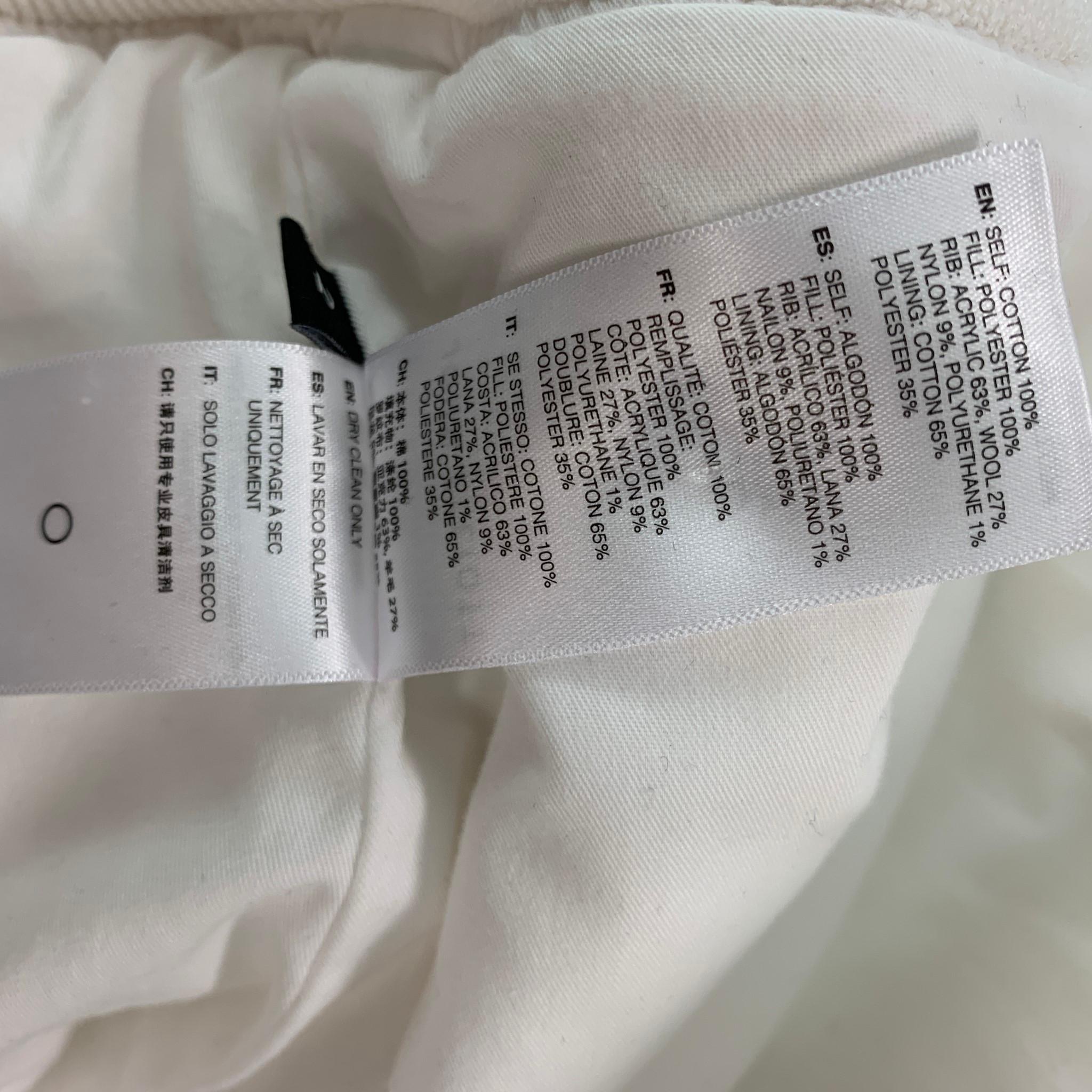 JOHN ELLIOTT Size M White Multi-Color Splattered Cotton Jacket 3