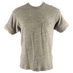 JOHN ELLIOTT Taglia S Maglietta a maniche corte in cotone grigio erica