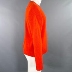 JOHN ELLIOTT Size S Red Cashmere Crew Neck Sweater