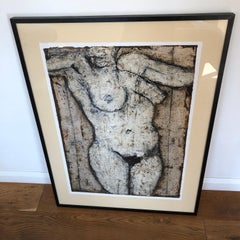 Standing Figure: Contemporary Figurative Oil Painting by John Emanuel