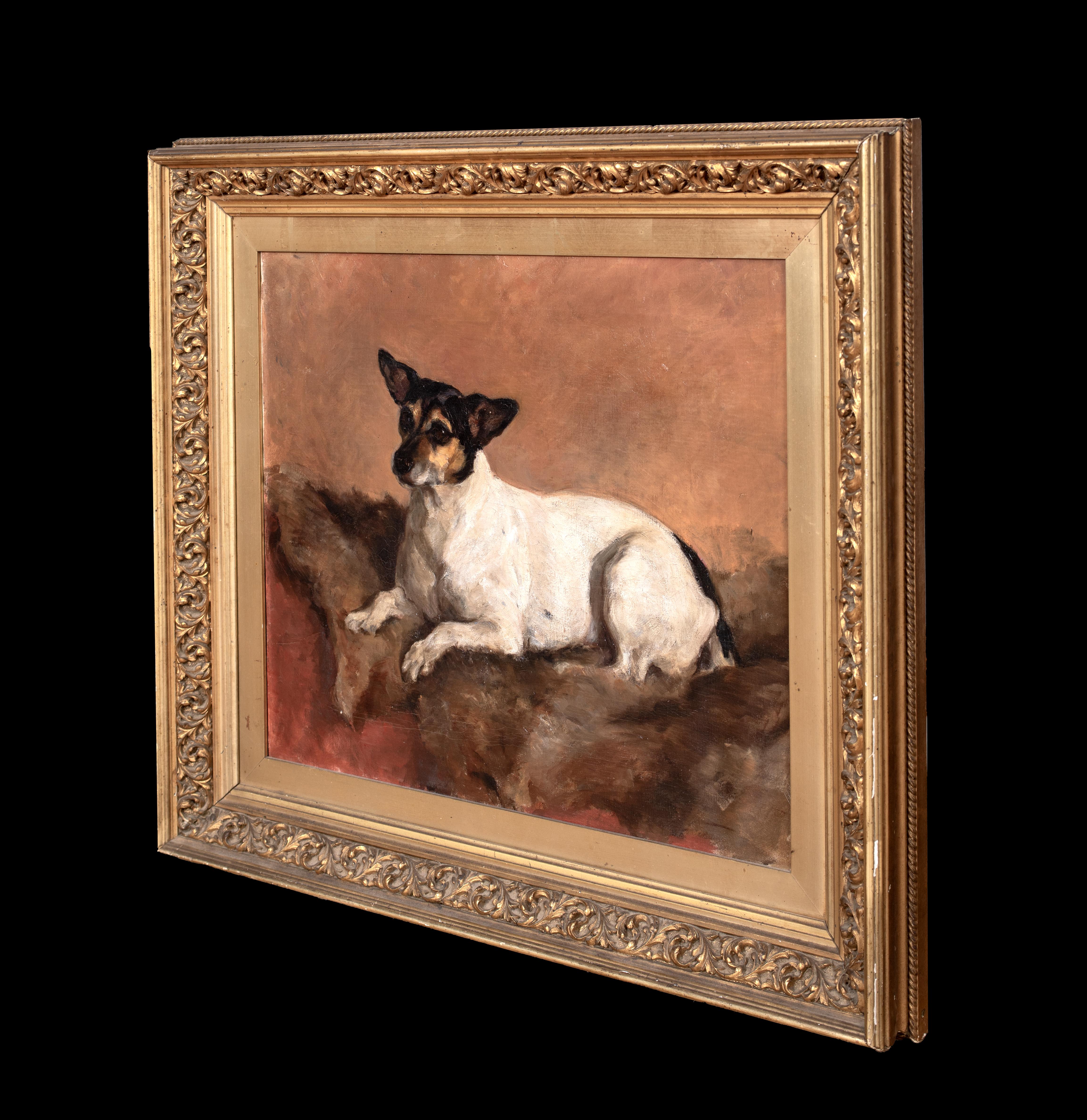 Ritratto di un cane Jack Russell Terrier, XIX secolo in vendita 4