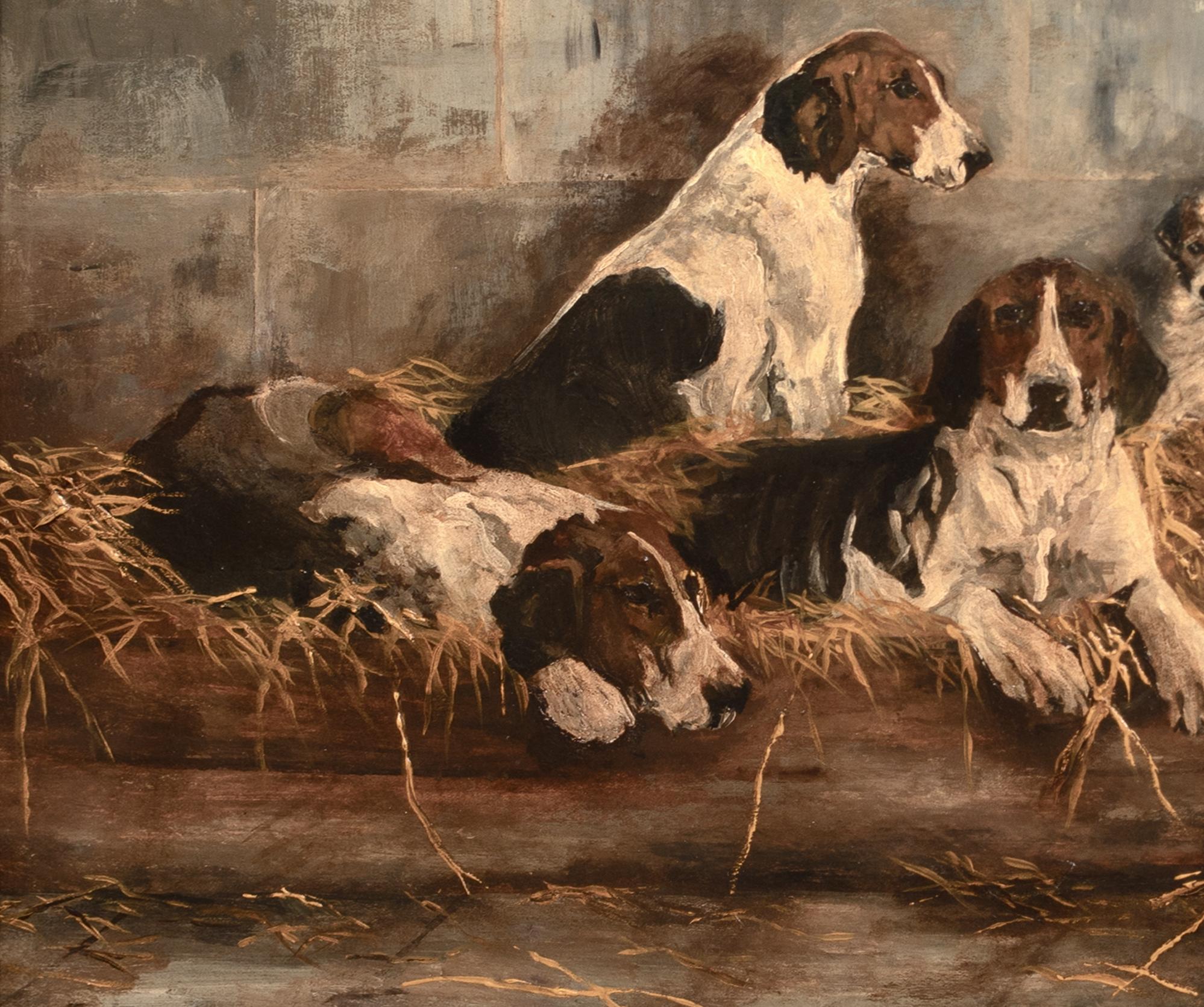 Los Sabuesos De La Nueva Caza De Townberry, Siglo XIX  por JOHN EMMS (1843-1912) 2