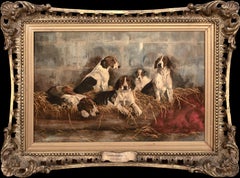 Los Sabuesos De La Nueva Caza De Townberry, Siglo XIX  por JOHN EMMS (1843-1912)