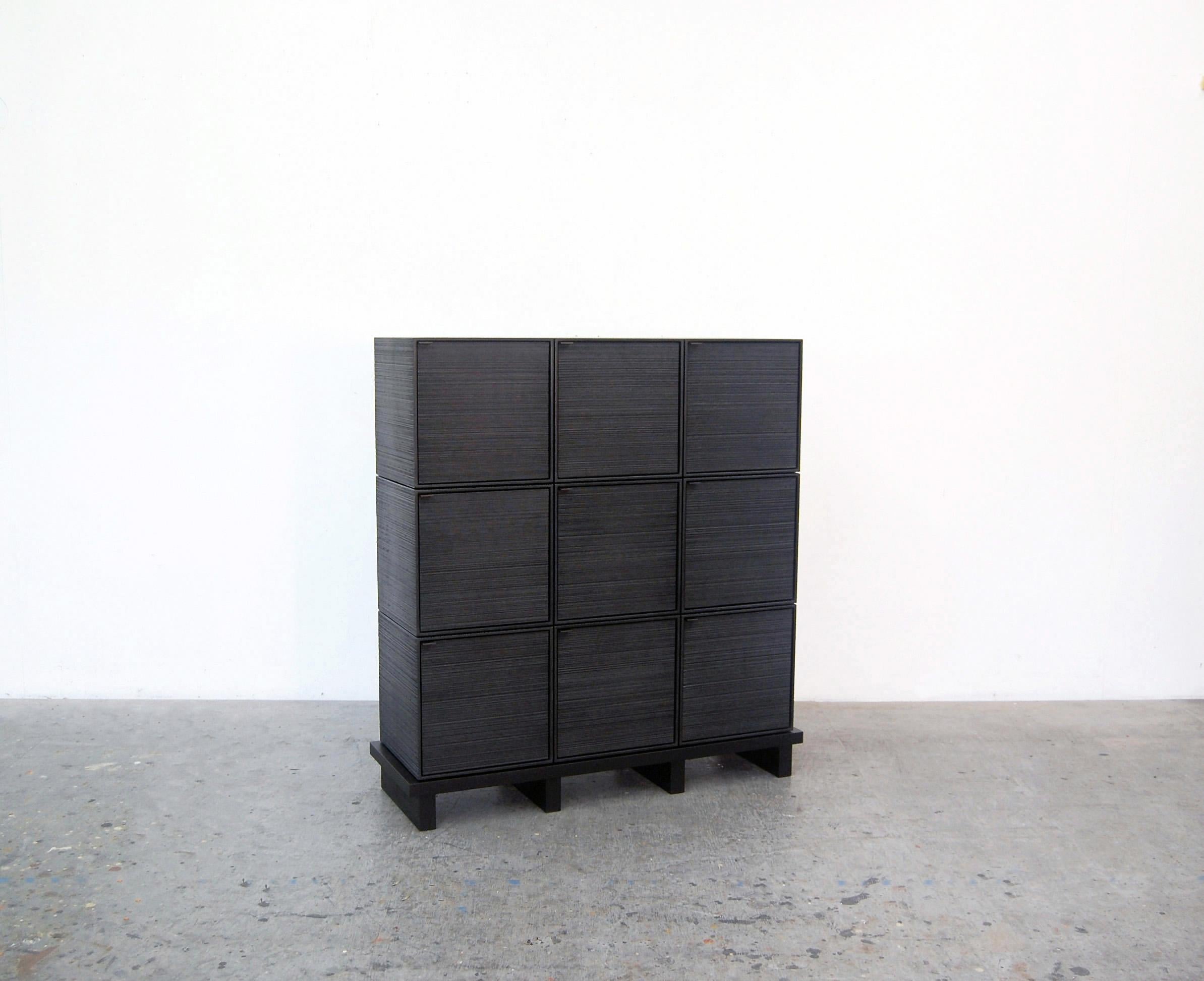 Américain Le meuble « 9 Cubes » de John Eric Byers en vente