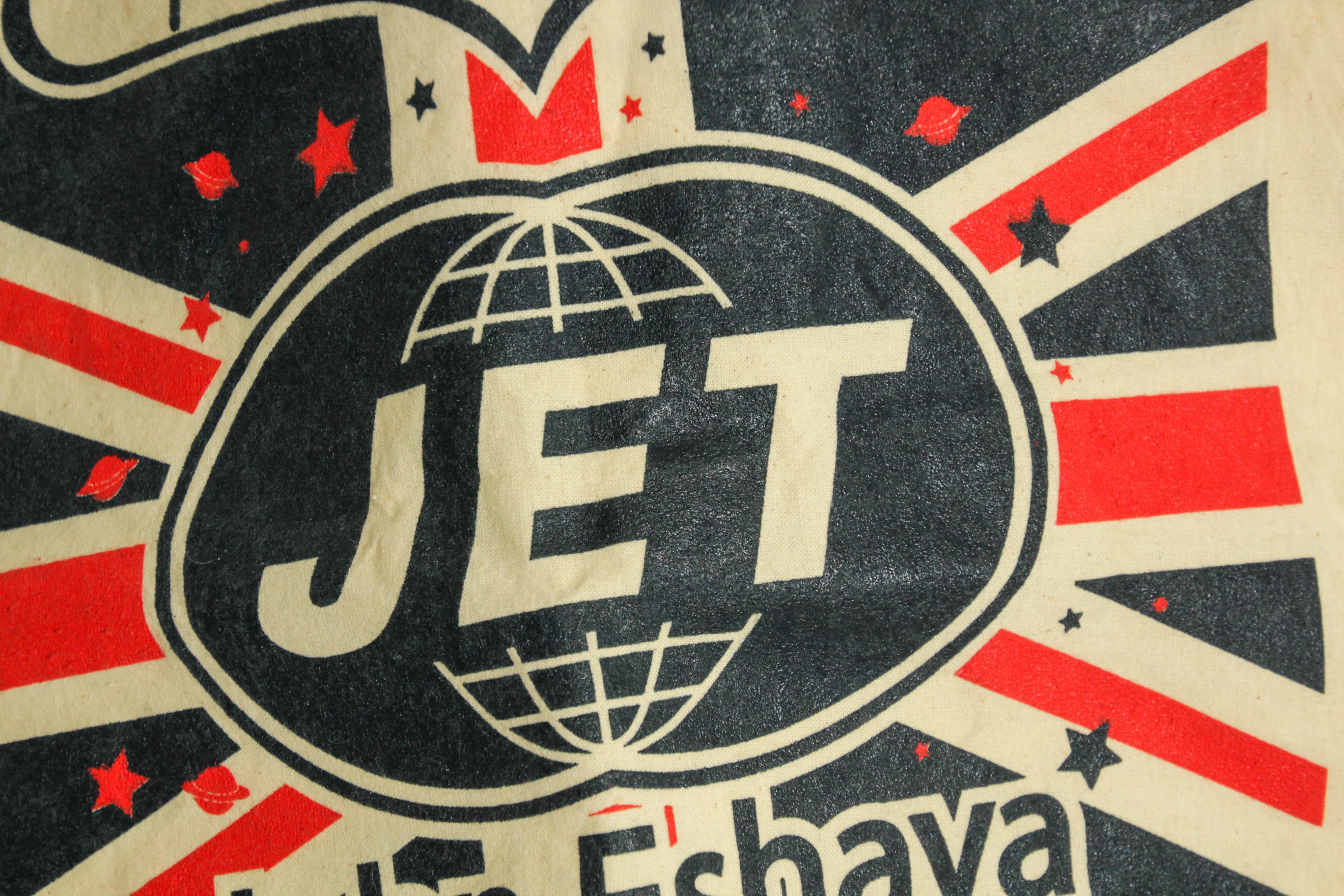 John Eshaya JET for Fred Segal Canvas Tote Bag Santa Monica For Sale 1