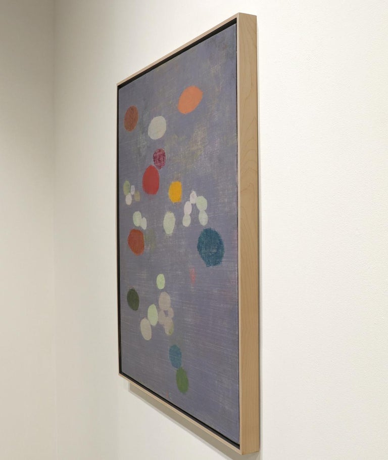 John Evans For Now Abstract Geometric Dark Grey Purple