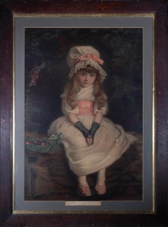 After John Everett Millais (1829-1896) - Chromolithograph, Cherry Ripe