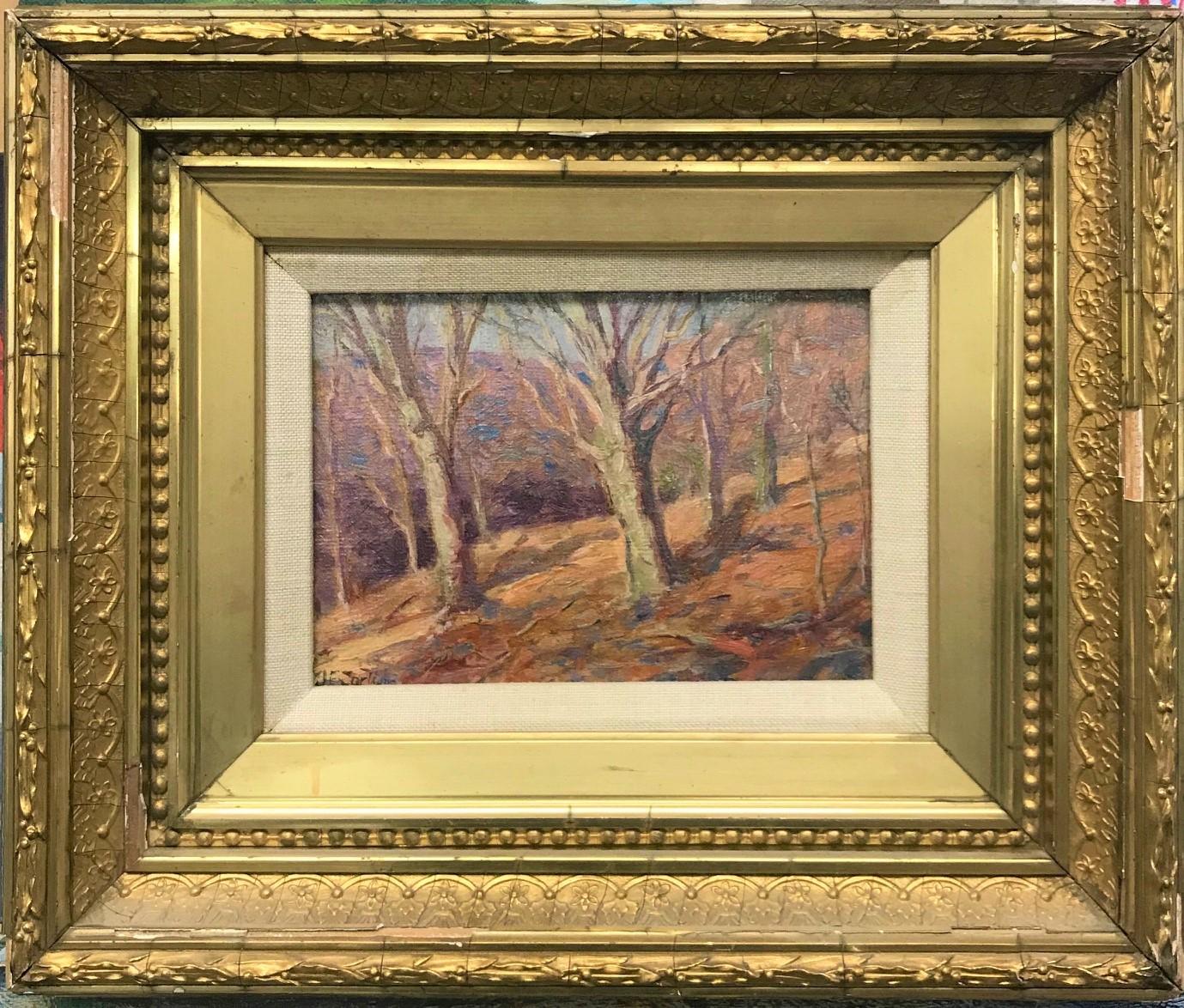 American Impressionist John F Carlson Oil Painting Woodstock Landscape For Sale 1