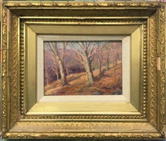 American Impressionist John F Carlson Oil Painting Woodstock Landscape