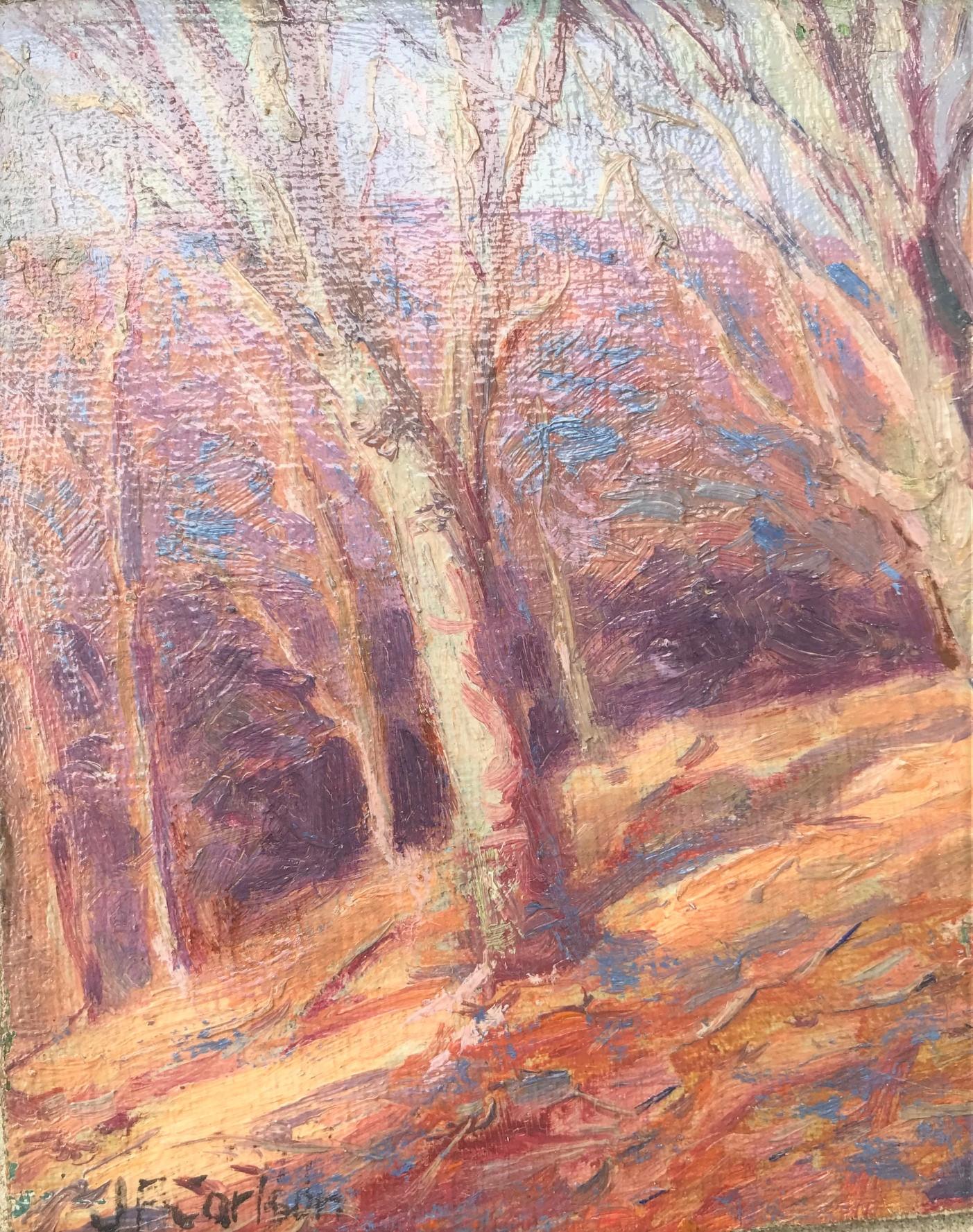 American Impressionist John F Carlson Oil Painting Woodstock Landscape For Sale 2