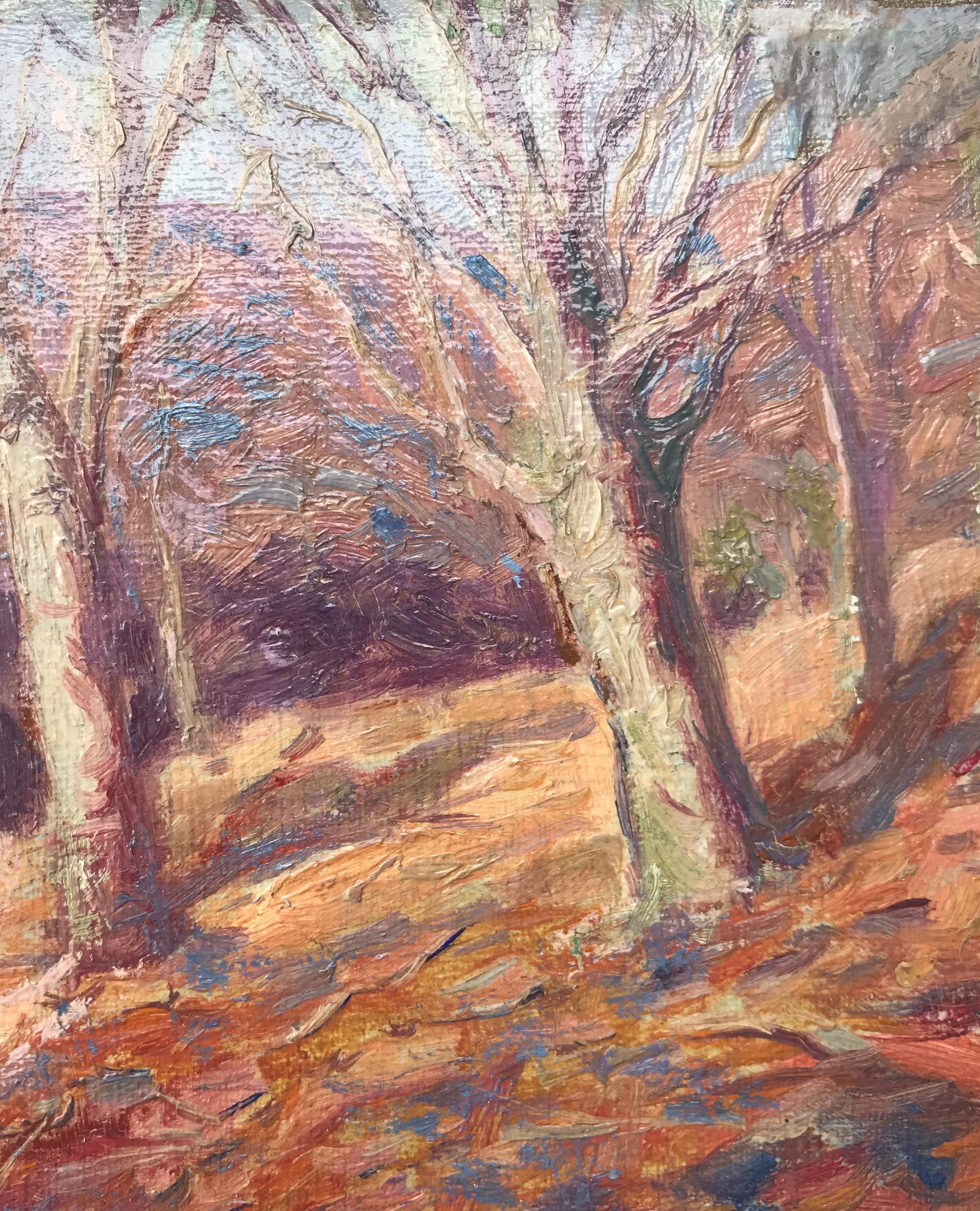 American Impressionist John F Carlson Oil Painting Woodstock Landscape For Sale 3