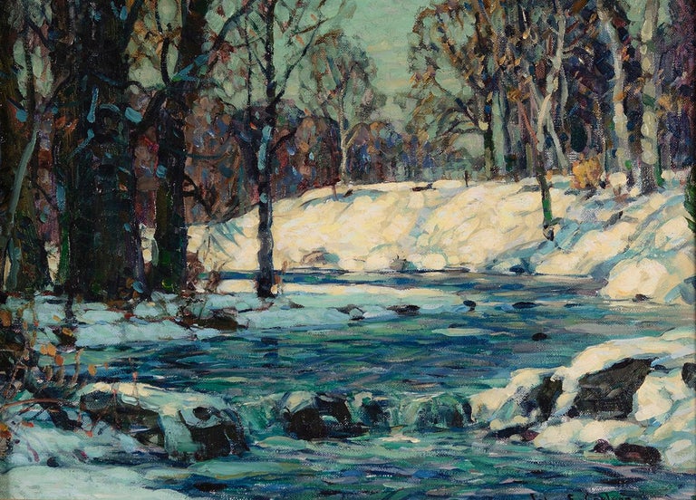 John F. Carlson Woodland Stream, Painting For Sale at 1stdibs