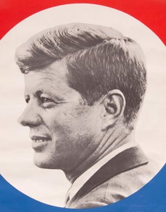 John F. Kennedy "A Time for Greatness" 1960 Campaign Poster