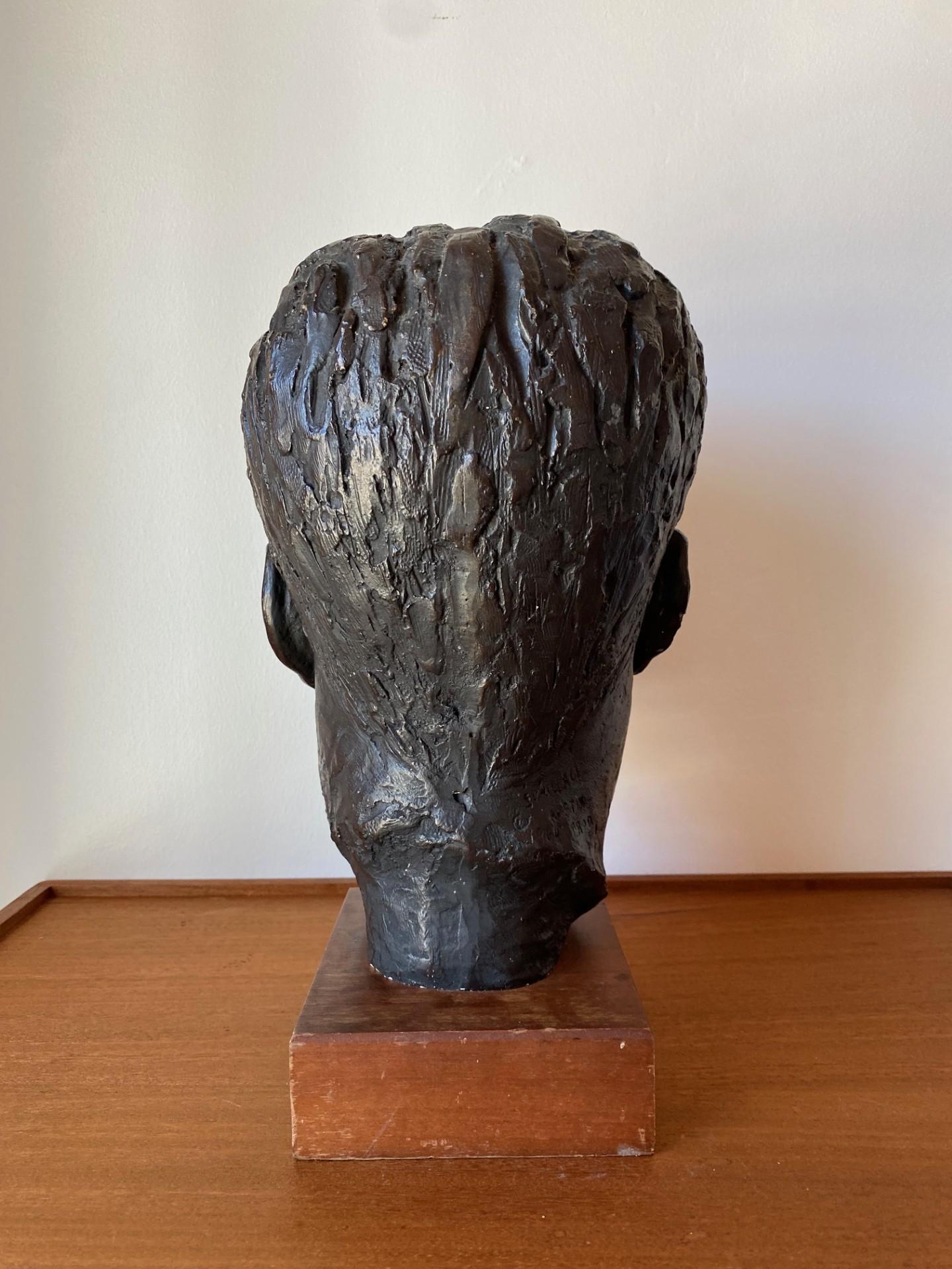 Metà XX secolo Busto di John F. Kennedy realizzato da Edward Schillaci per Austin Productions 1960 in vendita
