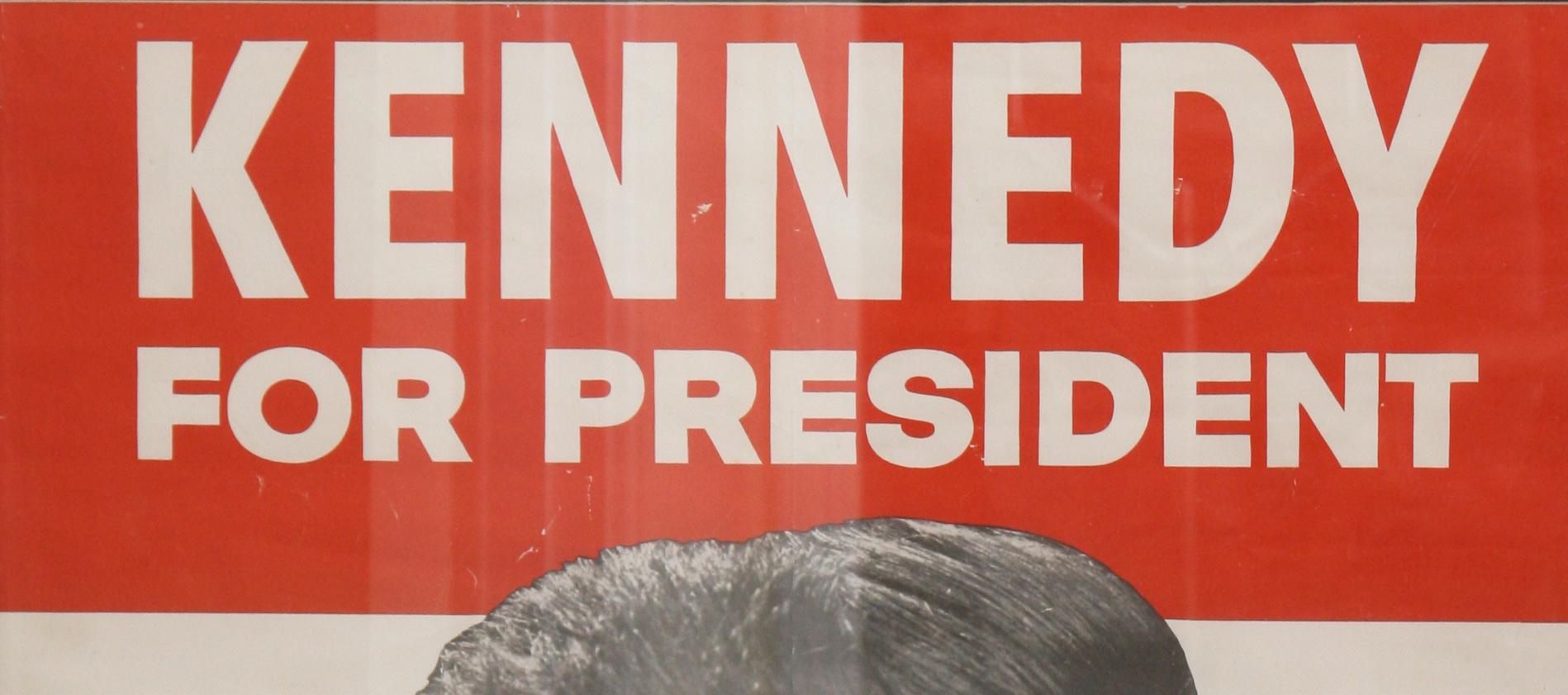 kennedy for president poster original