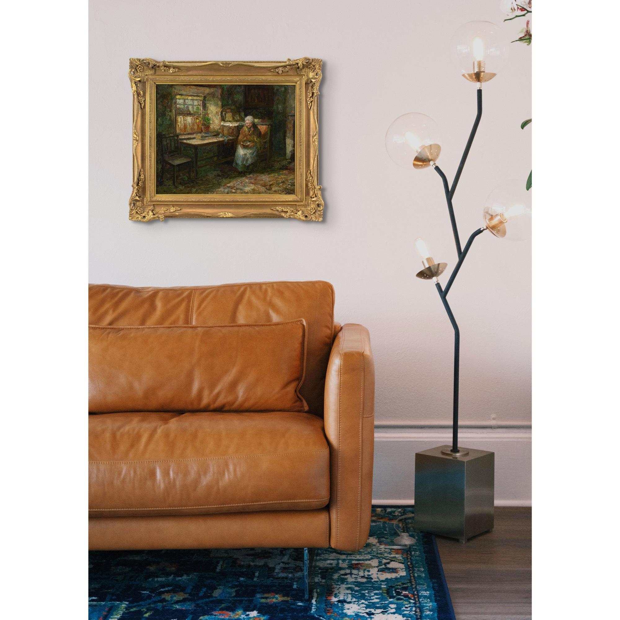 John Falconar Slater, Interno con lettura femminile in vendita 2