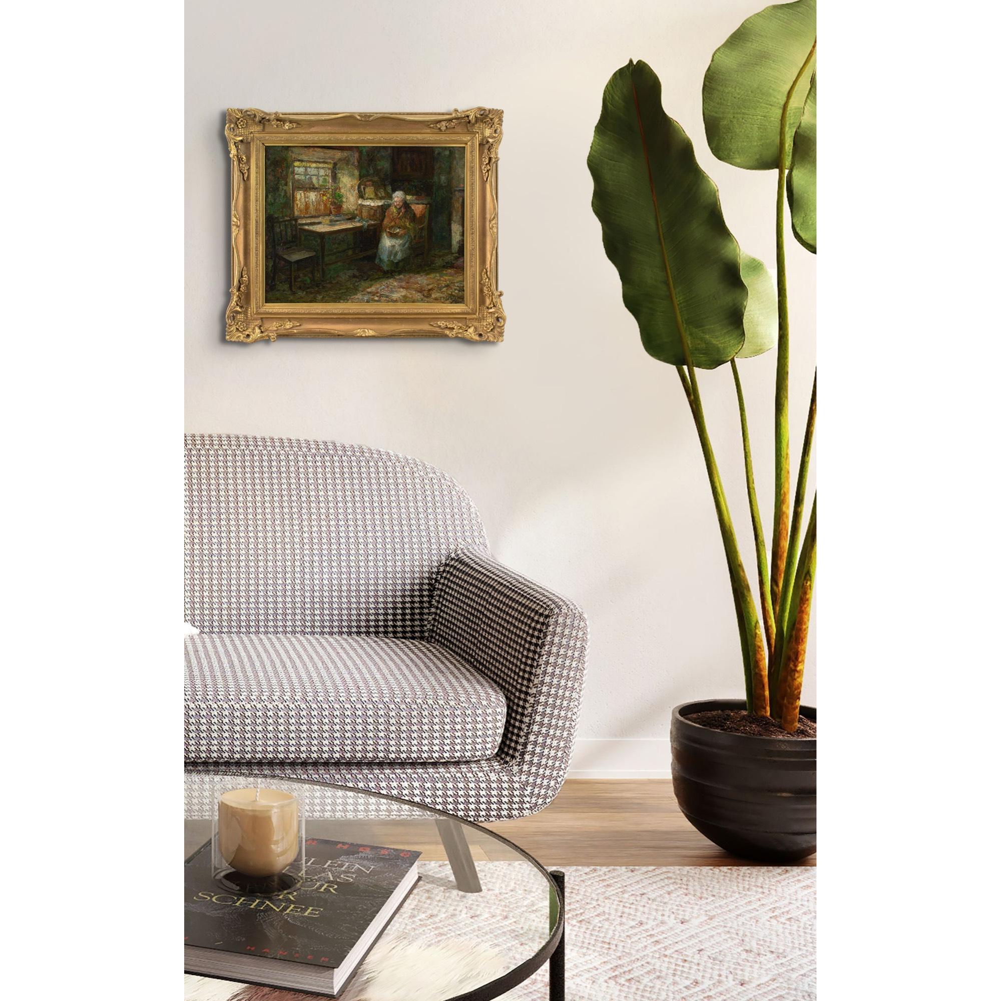 John Falconar Slater, Interno con lettura femminile in vendita 4