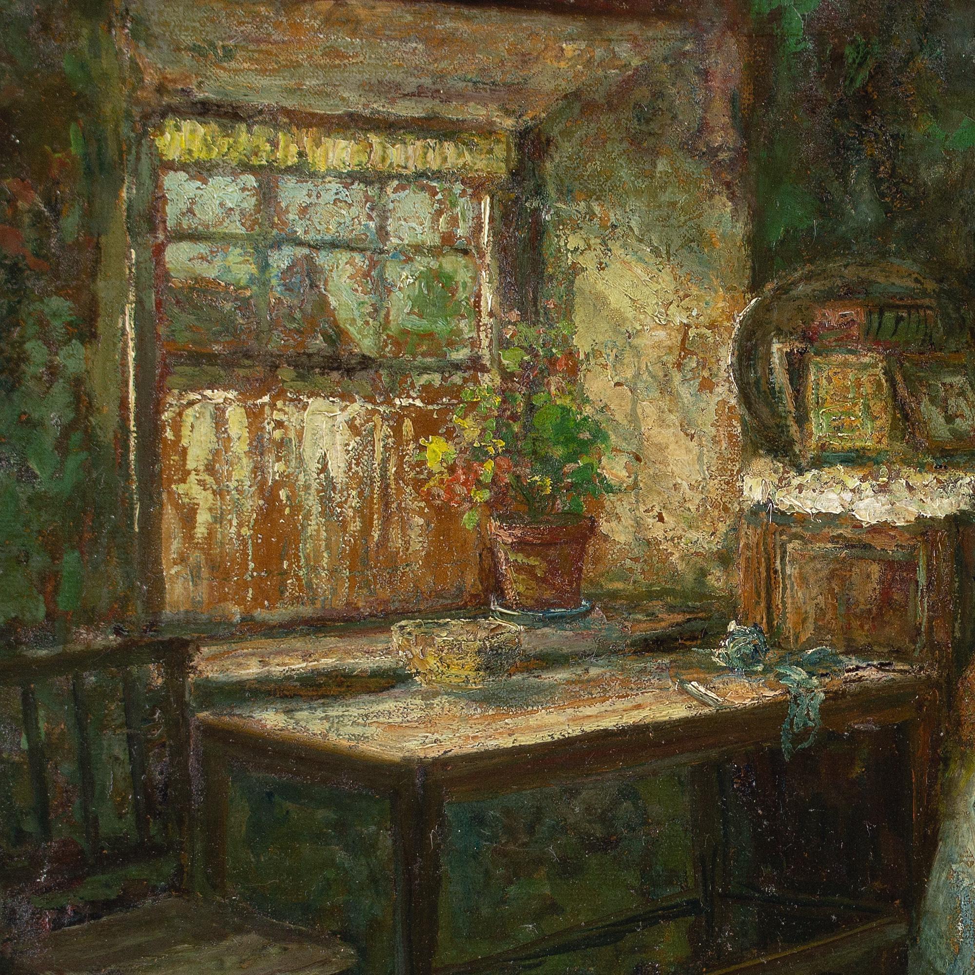 John Falconar Slater, Interno con lettura femminile in vendita 8