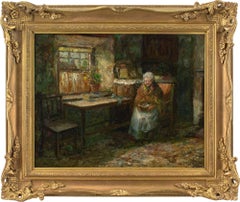 John Falconar Slater, Interior con mujer leyendo