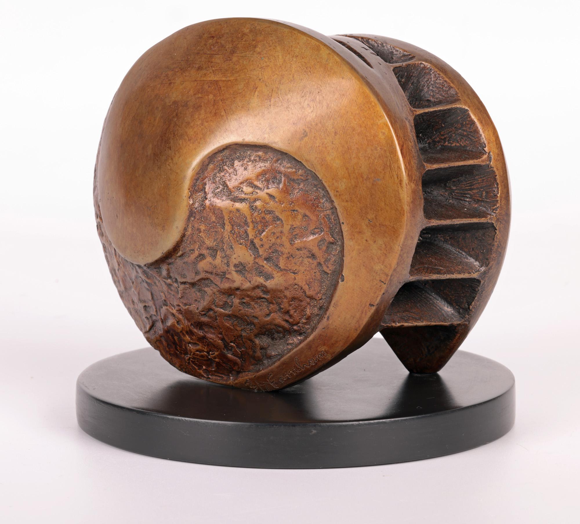 John Farnham Head of Steps Ltd Edn Bronze Sculpture For Sale 12