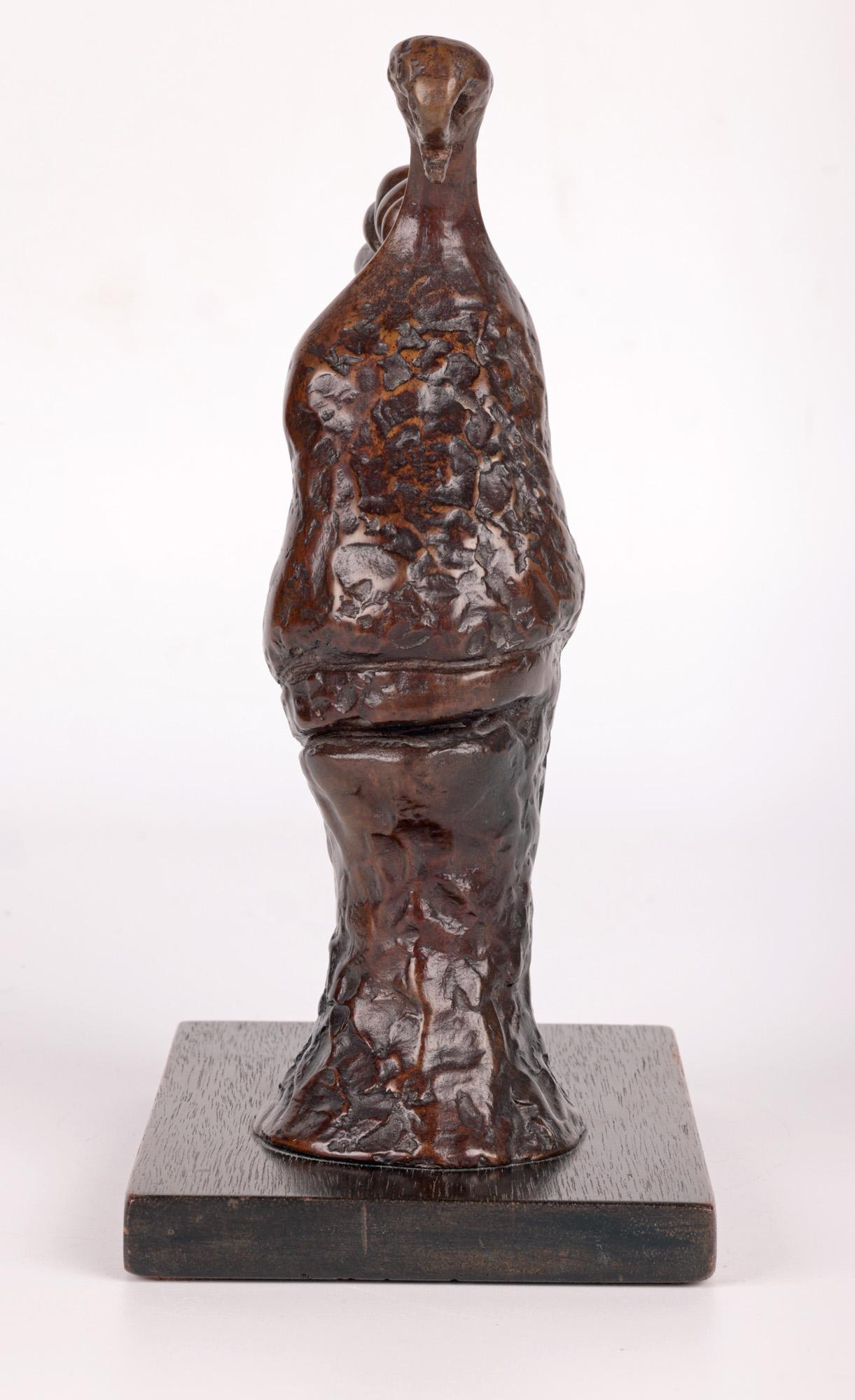 John Farnham Lady & The Shrimp Ltd Edn Bronze Sculpture For Sale 10