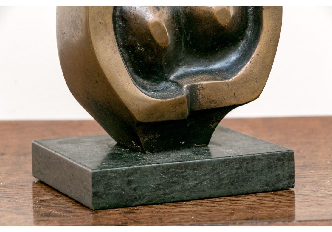 John Farnhan (English B .1942)  Bronze “Torso” On Marble Base Ltd. Ed 3/7 For Sale 4