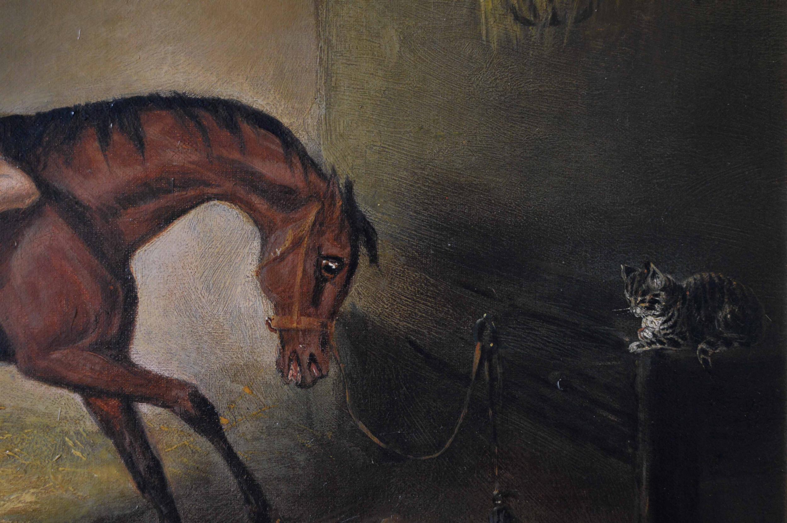 lexington horse painting by scott