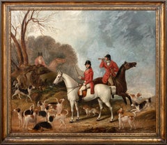 Fuchsjagdgruppe und Foxhounds, 19. Jahrhundert
