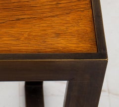 John Fischer Furniture Rosewood Bronze Console