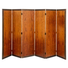 John Fischer Furniture Rosewood & Bronze Screen