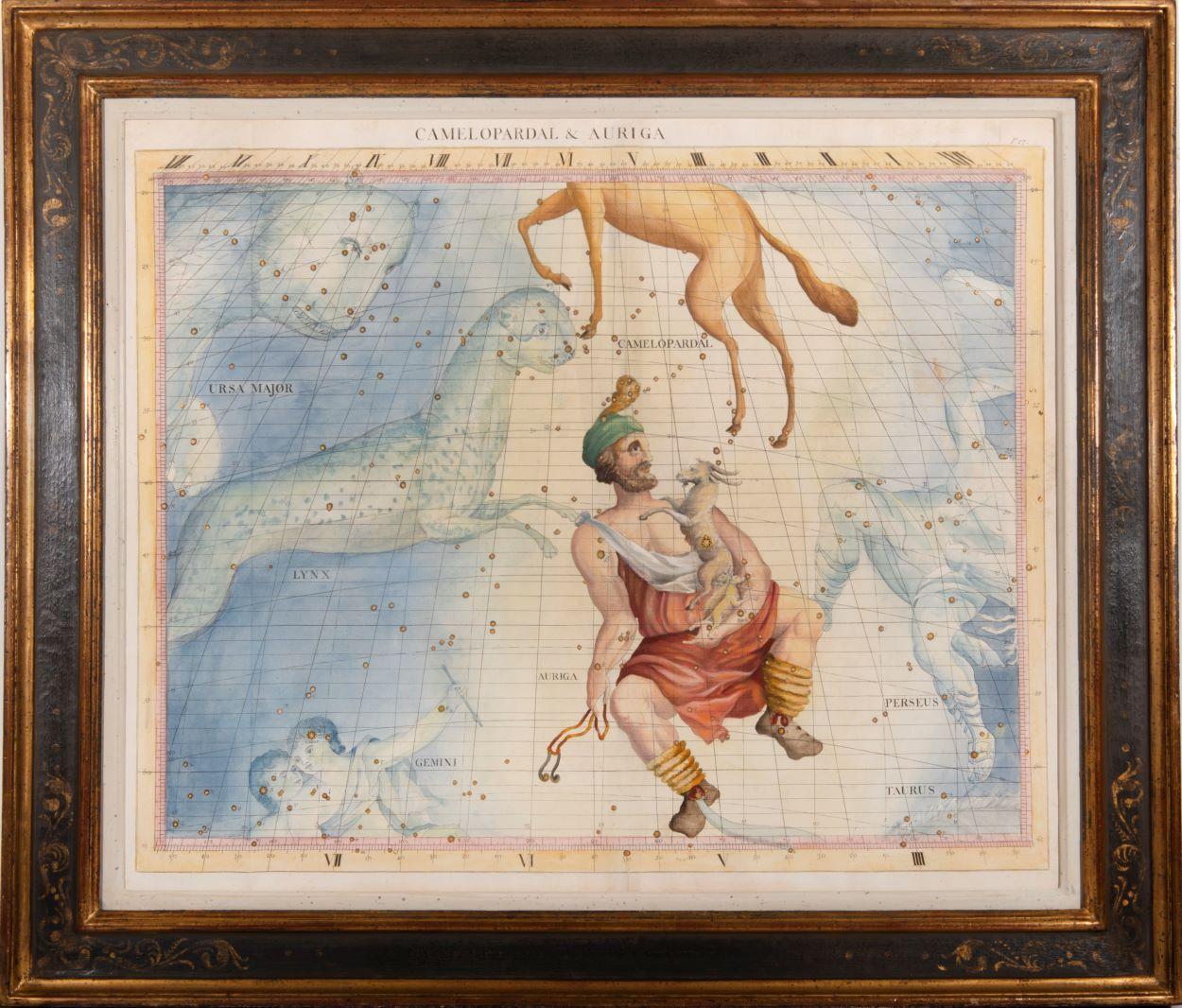 18th-century celestial - Camelopardal & Auriga 