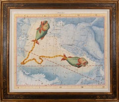 eighteenth century sign of the zodiac - Pisces